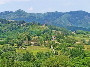 Landschaft bei Scarperia im Mugello