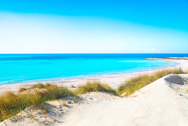Weißer Strand von Vada Karibikstrand von Vada
