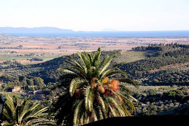 Blick auf den Golf von Follonica