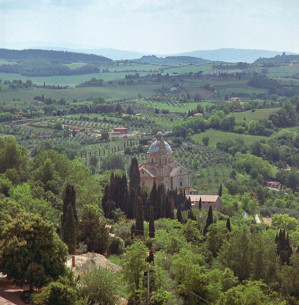 Blick auf das Val di Chiana