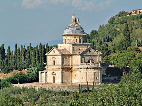 Wallfahrtskirche Madonna di San Biagio in Montepulciano