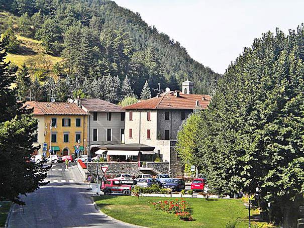 Palazzuolo sul Senio auf dem Hochplateau des Alta Valle del Senio