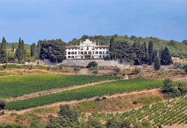Die Villa Vistarenni