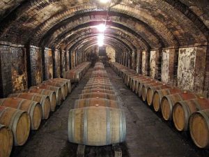Weinkeller von Castello di Sonnino