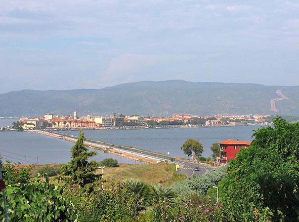 Blick auf Orbetello