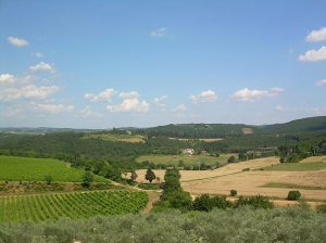 Panorama von Montagnola Senese