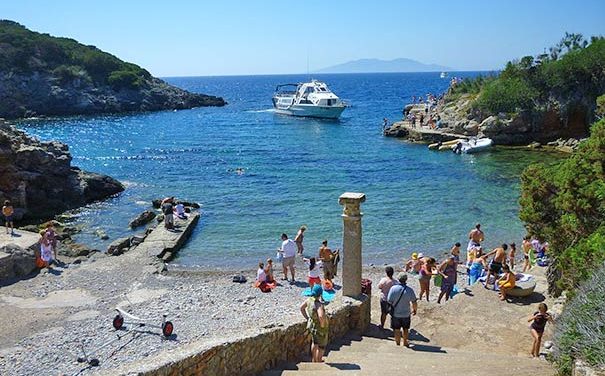 Strände Cala dello Spalmatoio und Cala Maestra auf Giannutri