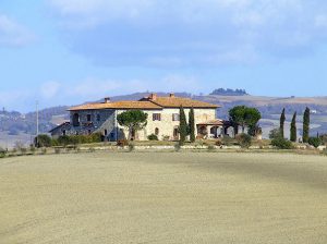 Bauernhaus im Val d'Orcia