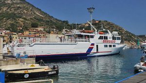 Fähre in Giglio Porto