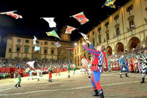 "Giostra del Saracino" in Arezzo