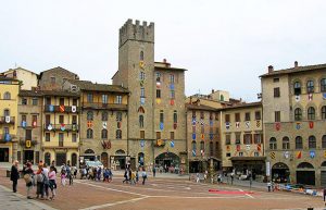 Piazza Grande in Arezzo