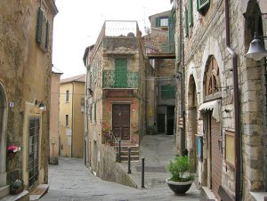 Gasse in Campiglia Marittima