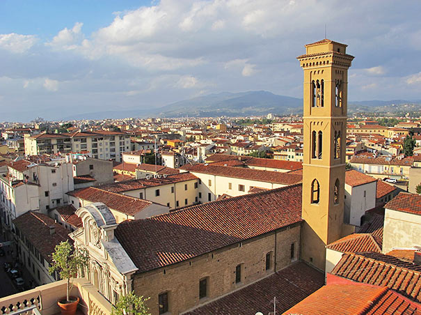 Schöner Blick über Florenz