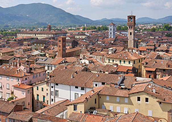 Stadtansicht Lucca