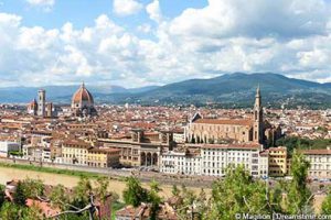 Panoramablick über Florenz