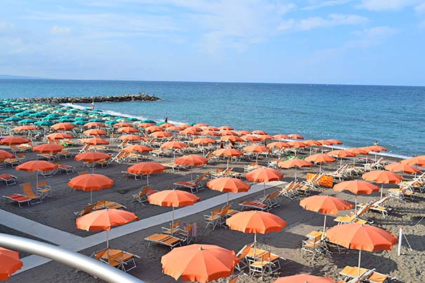 Marina di Cecina Strand Strand von Marina di Cecina