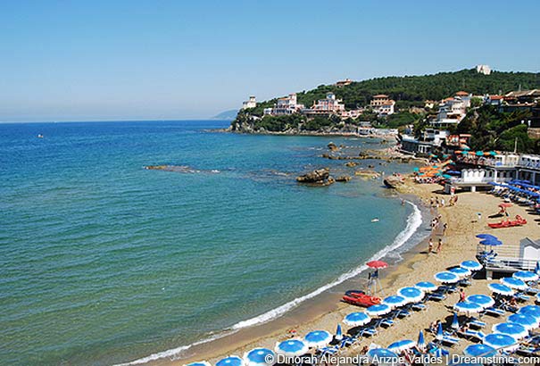 Strand in Castiglioncello