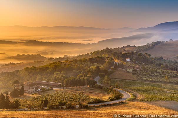 Toskanische Landschaft