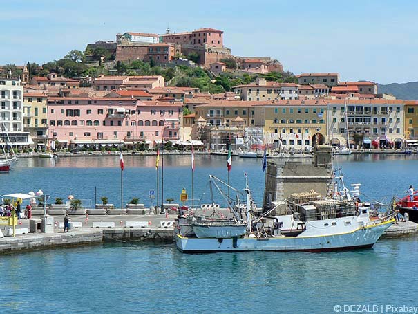 Ansicht von Portoferraio