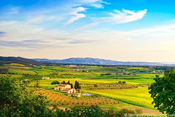 Faszinierende Landschaft von Maremma.