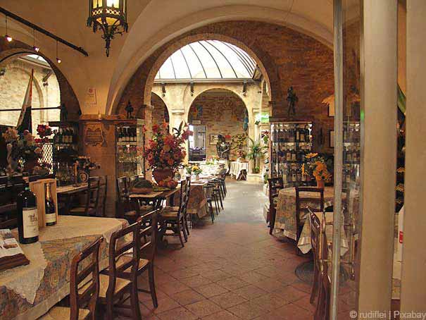 Pizzeria in San Gimignano
