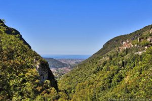 Italienische Landschaft in der Versilia