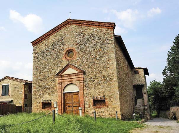 Die Chiesa della Madonna del Giardino a Camparboli in Asciano