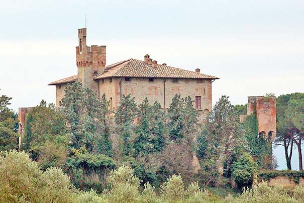 Castello di Bibbiano in Buonconvento