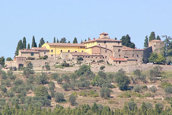 Die Burg Cacchiano