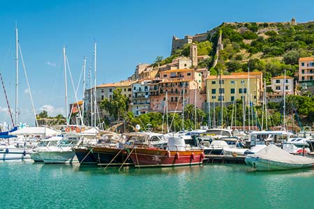 Ferienhäuser mit Meerblick auf Monte Argentario