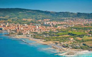 Blick auf Rosignano