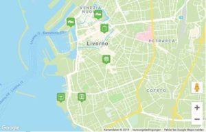 Livorno Karte