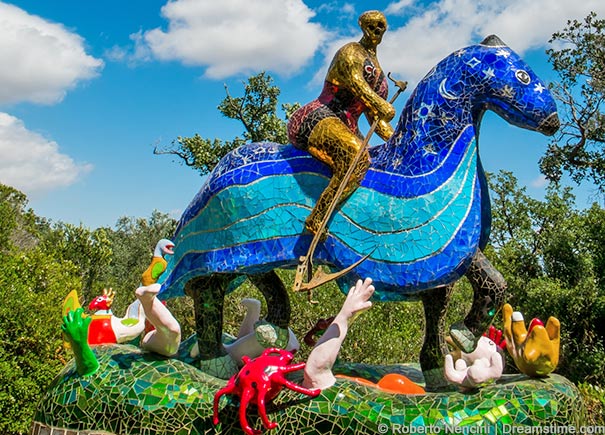 der Kunstpark Giardino dei Tarocchi