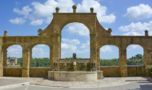 Renaissance Bögen in Pitigliano