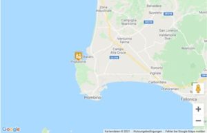 Populonia Karte