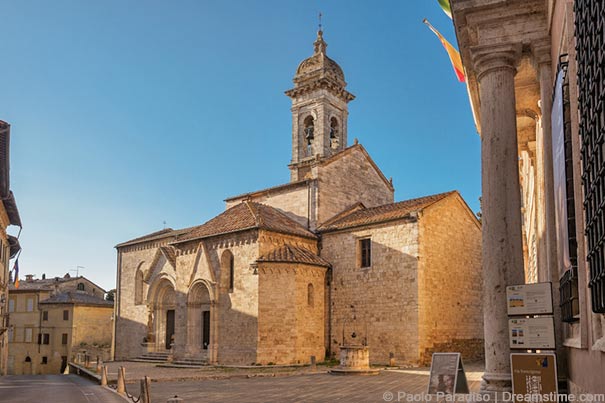 Collegiata-Kirche von San Quirico d’Orcia