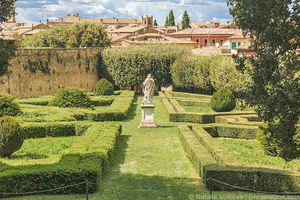 Garten Horti Leonini in San Quirico d’Orcia