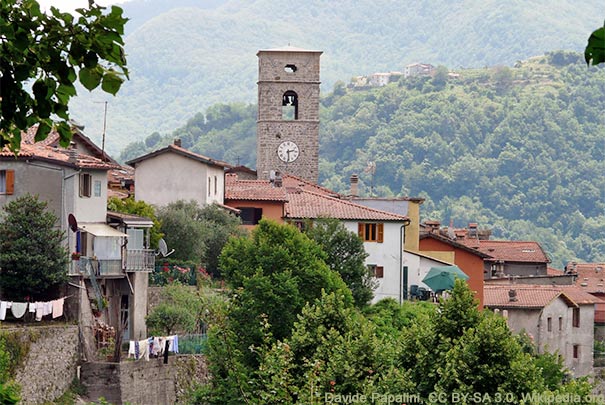 Panorama von Vergemoli