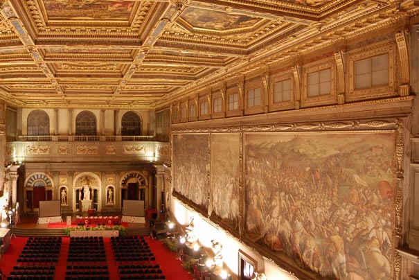 Führung für Familien mit Kindern im Palazzo Vecchio - Sala dei Cinquecento