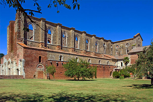 Geheimtipps der Toskana - Abbazia di San Galgano